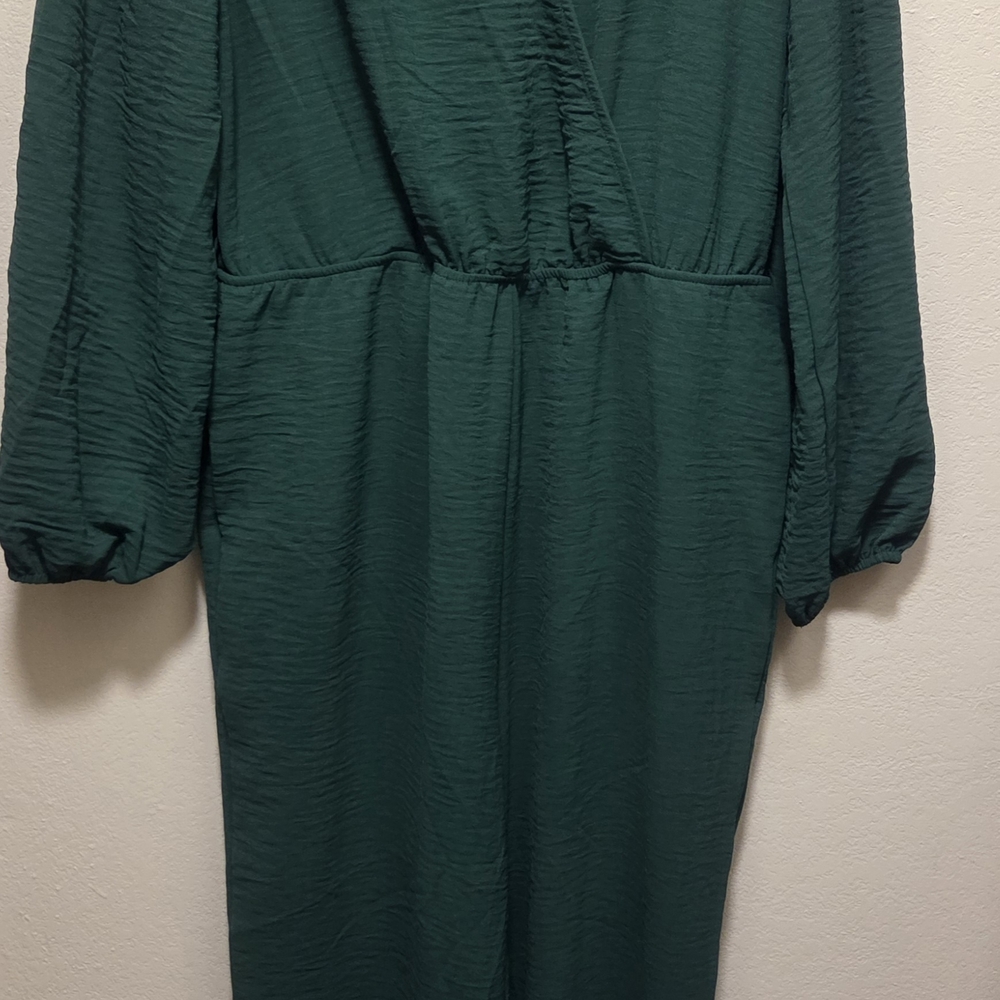Chic Forest Green Jumpsuit